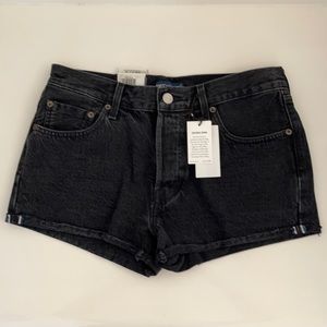NWT Levi’s Made Crafted Black 501 Denim Shorts